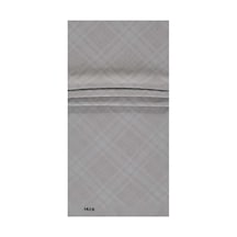 Aker Polyester Gümüş Şal 971 Ekose Desen Gümüş Gümüş