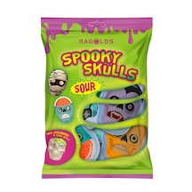 Ragolds Spooky Skulls Sour Jelly Sweets 72g