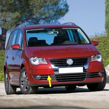 Ön Tampon Çeki Çekme Demiri Kapağı 1t0807241b Vw Touran İle Uyumlu 2007-2010
