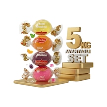 Afia Meyveli Mini Bonbon Şeker 5x1 Kg