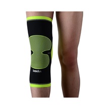 Conventions1 Açık Sıkıştırma Spor Diz Pedleri Koşu Bisiklet Yeşil