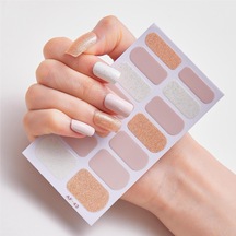 Reedark "14 Adet Uv Işıkla Kürlenen Jel Oje Sticker, Tırnak Dosyası Ve Çubuk Hediyeli - Su Geçirmez"