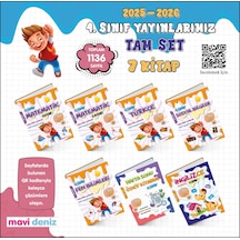 Mavi Deniz 2026 4. Sınıf Tüm Dersler Tam Seti 7 Kitap