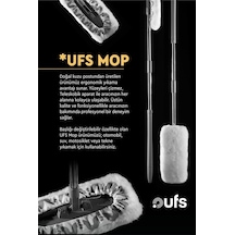 Ufs Teleskopik Saplı Kuzu Postu Araç Yıkama Mop