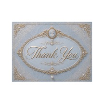 Vintage Gold Thank You Kartı 100 Adet Premium Paket Içi Teşekkür Kartı 8x5 Cm - Lacivert - 085