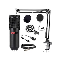 Lastvoice BM800BT Black Kondanser Mikrofon Stand Filtre Ses Kartı