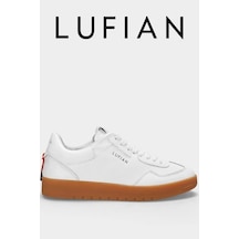 Lufian Luana Beyaz Hakiki Deri Kadın Sneaker Ayakkabı 121230029 Beyaz
