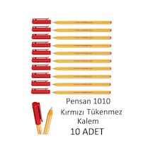 1010 Kırmızı Tükenmez Kalem Ofispen 10 Adet