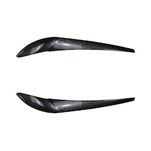 Lemestar Bmw X3 F25 X4 F26 2014-2017 Için Abs Karbon Fiber Desenli Far Kaşağı, Araç Görünümünü Zenginleştirir Ve Korumak İçin