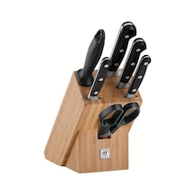 Zwilling 356210040 Bambu Blok 7 Parça Profesyonel Bıçak Seti S- Siyah