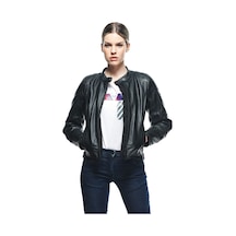 Dainese Electra Kadın Deri Montu Siyah