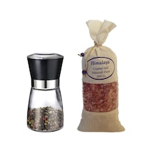 Zencefil Organik 1 Kg. İri Himalaya Tuzu Bez Torbada Koyu Pembe Renk + Seramik Bıçaklı Değirmen Tuz/baharat Değirm Diğer
