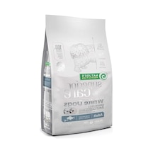 Beyaz Tüylü Küçük Irk Köpekler İçin Tahılsız Alabalıklı Mama, 1.5 Kg 100 G