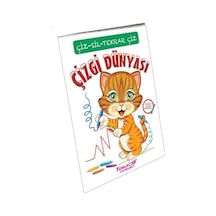 Çizgi Dünyası - Çiz Sil Tekrar Çiz - Mustafa Doğru - Yumurcak Yayınları