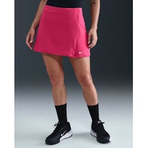 Nike Fd5574-666 Victory Dri-fıt Düz Kadın Tenis Eteği - Pembe