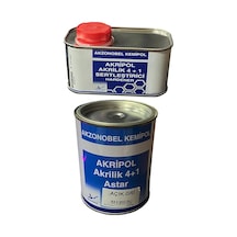 Akzo 4+1Akrilik Astar 1Litre+ Sertleştirici 250 Ml