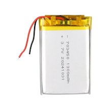 703450 1300mah 3.7v Lityum Polimer Pil Batarya Değişim
