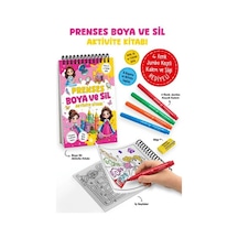 Prenses - Boya Ve Sil Aktivite Kitabı / 3 Yaş +
