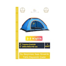 Kampçadırı Su Geçirmez Hafif Sineklikli Pratik Festival Tipi Kolay Kurulum 23 Kişilik Kamp Çadırı Çok Renkli