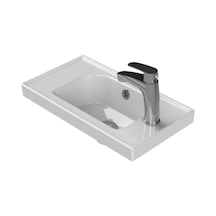 Turkuaz Seramik Cerastyle Mini Frame 50 CM Etajerli Lavabo