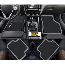 Opel Crossland 2020 Sonrası Siyah Halı Gri Kenar Petek Topuk