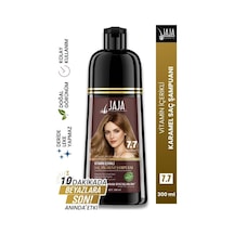 Jaja Vitamin İçerikli Saç Pigment Şampuanı Unisex 300 Ml 7.7 Karamel 6'li Paket