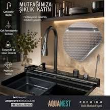 Hazeland Aquanest 7 Tuşlu Akıllı Evye Smart Evye Akıllı Mutfak Ev