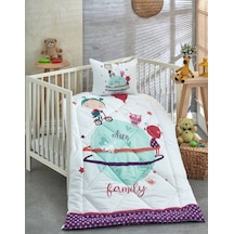 Komfort Home Ranforce Bebek Yorgan Seti Pamuk / V15