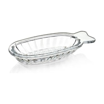 Eminhome Cam Oval Rende Şeffaf