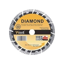 Wert W 2713/115 Süper Turbo Elmas Tesetere, Turuncu/gri, 115mm