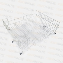 Arçelik Uyumlu Ary-6020 E - Ary-6030 E Bulaşık Makinesi Üst Sepet