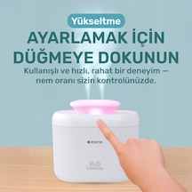 Npo İhome14 Rgb Renkli 3300ml Aromaterapi Difüzör Ultrasonik Hava Nemlendirici Buhar Makinesi&nbsp
