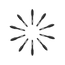 Vkemall Huion Pn04 Uçlu Kalem Uçları - 10 Adet Siyah Pw100/pw201 Uyumlu Optik