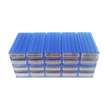 Sembol 300 Plastik Çekmeceli Kutu 4,6X11,7X2,4 Cm 20 Çekmeceli