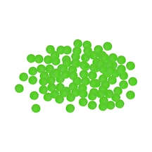 Homyl 100 Adet Balıkçılık Yüzen Eva Köpük Strike Yeşil-7.0mm