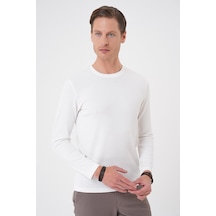 Efor Ts 887 Slim Fit Beyaz T-shirt Beyaz
