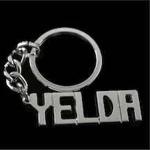 Yelda - 299 - - Nazblsmm - İsimli Anahtarlık Çok Renkli