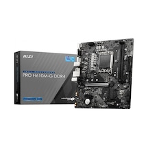MSI PRO H610M-G Intel H610 3200 MHz DDR4 Soket 1700 mATX Anakart