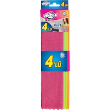 VİNDEX FAST MİCROFİBER BEZ 4'LÜ