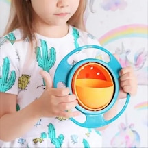 Dökülmeyen Bebek Mama Kasesi Çok Renkli