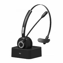 M97 Bluetooth 5.0 Mikrofonlu Şarj Tabanlı Tek Kulaklı Kulaklık
