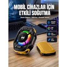 Manyetik Montajlı Dijital Ekranlı Telefon Soğutucu Yeni Nesil - Lisinya
