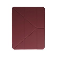 Newface - 941 - Huawei Honor Pad 9 Kılıf Kalemlikli Mars Tablet Kılıfı - Metemıx - - Mürdüm