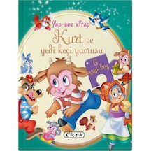 Yap-Boz Kitap - Kurt ve Yedi Keçi Yavrusu- Çiçek Yayıncılık