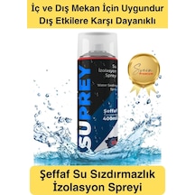 Suprey Şeffaf Sızdırmazlık Su İzolasyon Spreyi Mutfak Banyo Araba Tekne Seramik Hortum Metal Yüzey