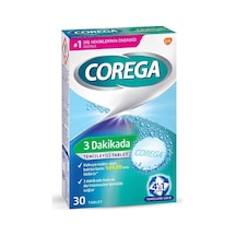 Corega Temizleyici 30 Tablet - Nane Ferahlığı