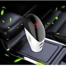 Wondernest Çok Fonksiyonlu Formaldehit Giderici Hava Temizleyici Qc3.0 Araç Şarj Ekranlı Beyaz Beyaz