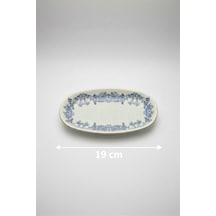12'li Valencia Oval Kayık Tabak 19cm Dijital Valeria-a Rinart Krem