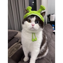 Busako Cat Özel Tasarım Kedi Kıyafeti Yeşil