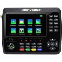 Cbtx İbravebox V10 Finder Max 4,3 İnç Ekran Dijital Uydu Metre Sinyal Bulucu